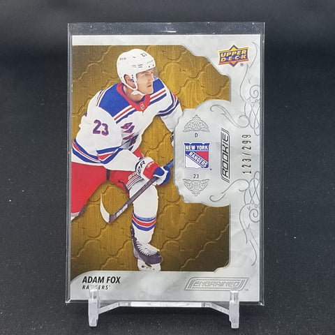 2019 UPPER DECK ENGRAINED - ROOKIE - A. FOX - #64 - #'D/299 - RC