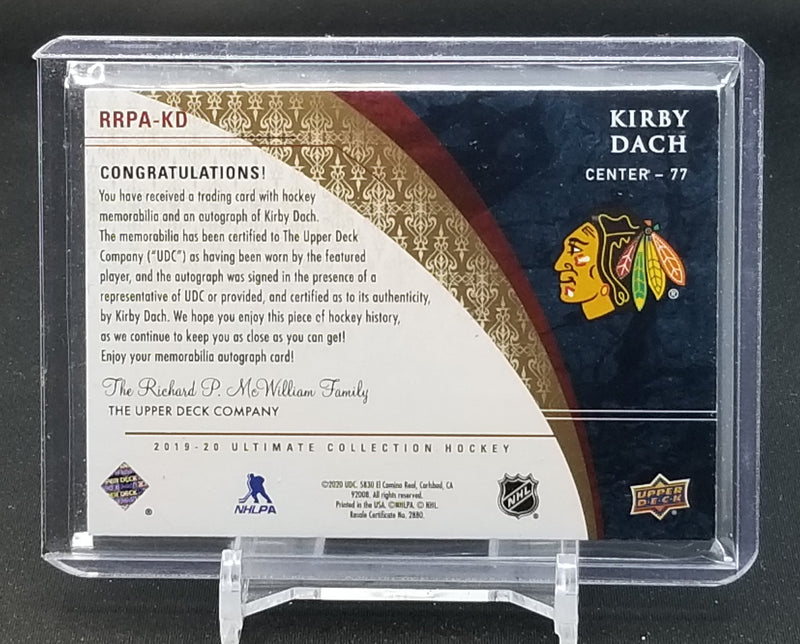 2019 UPPER DECK ULTIMATE COLLECTION - ULTIMATE ROOKIES - K. DACH - #RRPA-KD - #'D/49 - RELIC - AUTOGRAPH - RC
