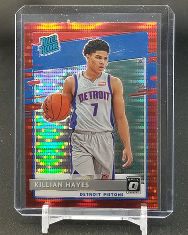 2020 PANINI DONRUSS OPTIC - RED PULSAR PRIZM - K. HAYES - #157 - RC