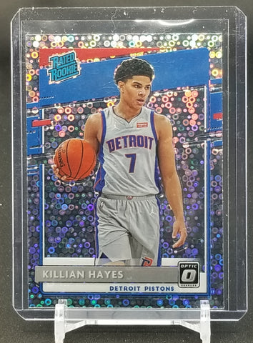 2020 PANINI DONRUSS OPTIC - SILVER DISCO PRIZM - K. HAYES - #157 - RC