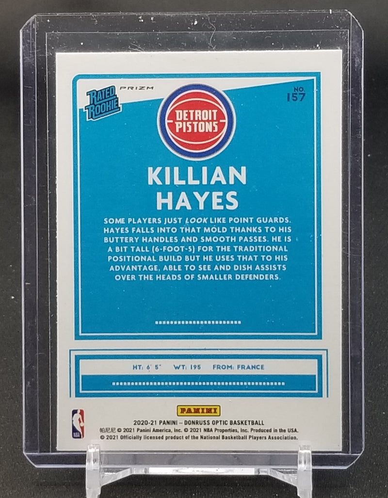 2020 PANINI DONRUSS OPTIC - SILVER DISCO PRIZM - K. HAYES -