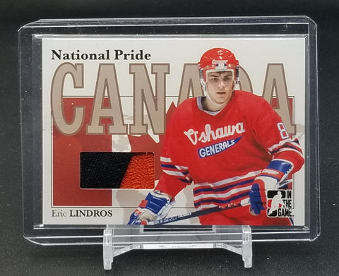 2005 IN THE GAME - NATIONAL PRIDE - E. LINDROS - #NPR-27 - RELIC