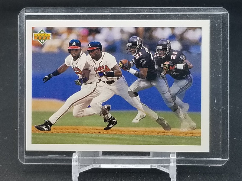 1992 UPPER DECK - PRIME TIME'S TWO - D. SANDERS -