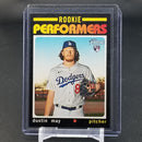 2020 TOPPS HERITAGE - ROOKIE PERFORMERS - D. MAY -