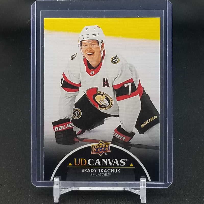 2021 UPPER DECK SERIES ONE - UD CANVAS - BLACK - SINGLES - SELECT YOUR PLAYER BELOW