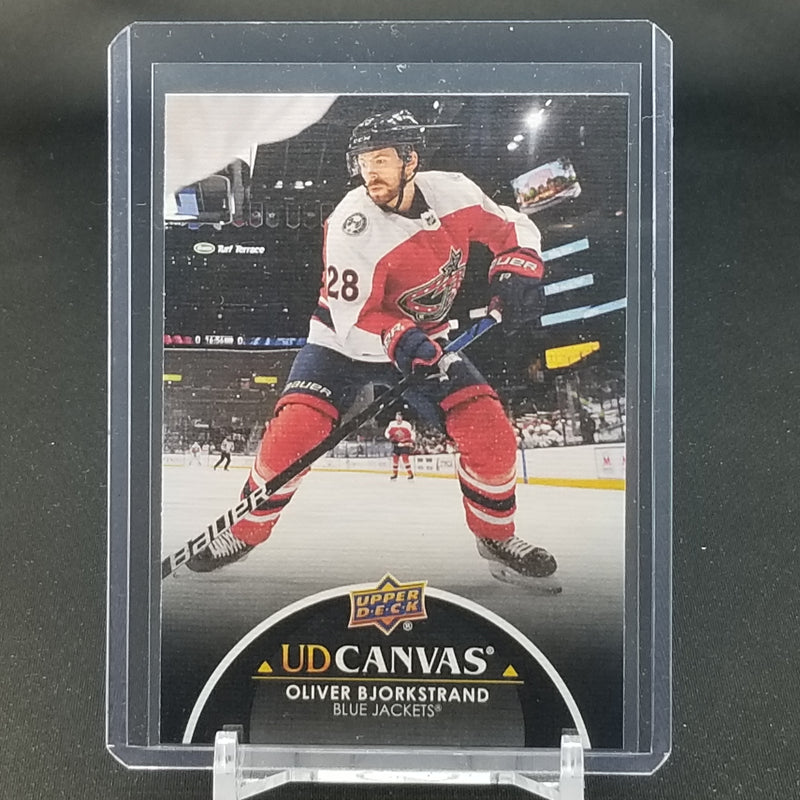 2021 UPPER DECK SERIES ONE - UD CANVAS - BLACK - SINGLES - SELECT YOUR PLAYER BELOW