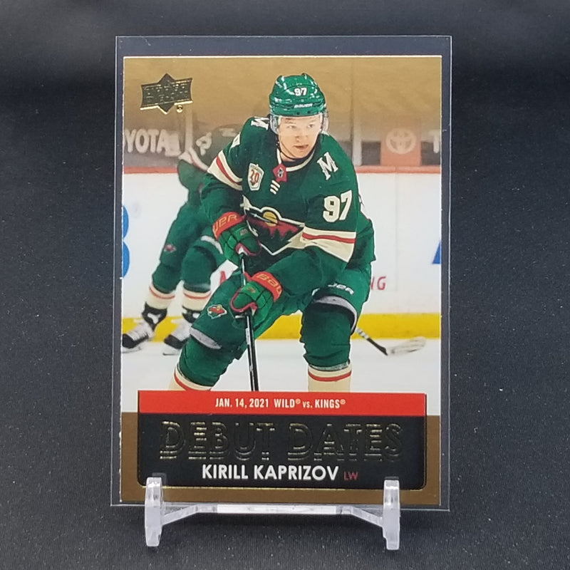 2021 UPPER DECK SERIES ONE - GOLD - DEBUT DATES - SELECT YOUR PLAYER