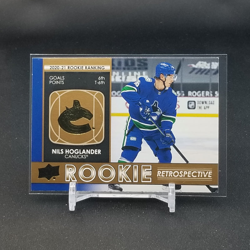 2021 UPPER DECK SERIES ONE - GOLD - ROOKIE RETROSPECTIVE - SELECT YOUR PLAYER