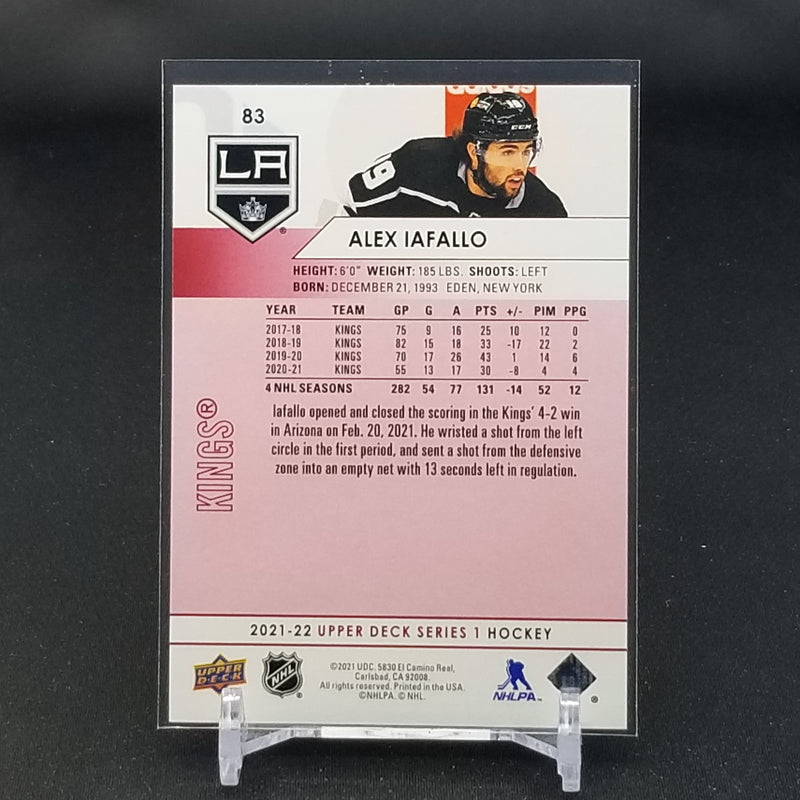 2021 UPPER DECK SERIES ONE - UD EXCLUSIVES - A. IAFALLO - #83 - #'D/100