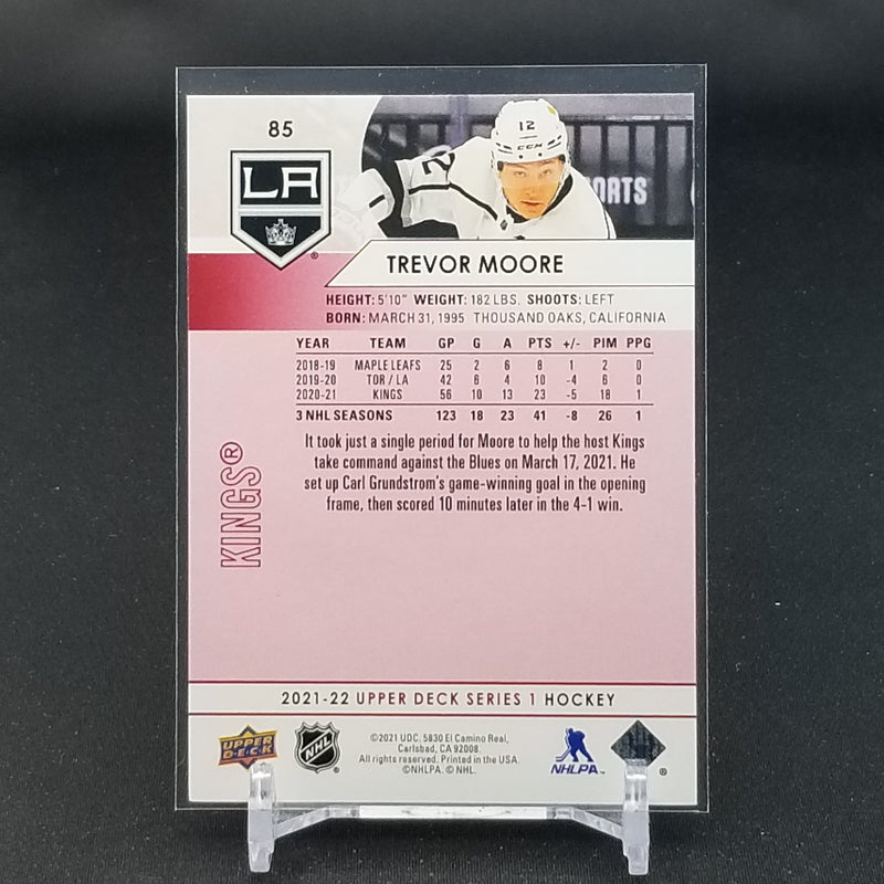 2021 UPPER DECK SERIES ONE - UD EXCLUSIVES - T. MOORE - #85 - #'D/100