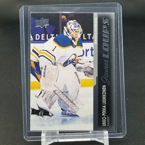 2021 UPPER DECK SERIES ONE - FRENCH VARIANT - YOUNG GUNS - U. LUUKKONEN - #202 - RC
