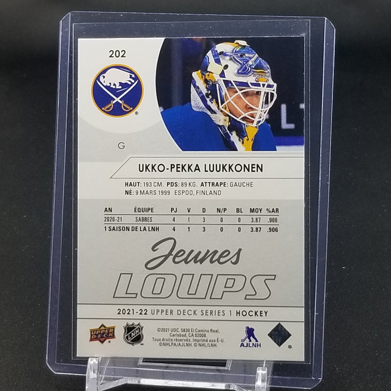 2021 UPPER DECK SERIES ONE - FRENCH - YOUNG GUNS - U. LUUKKONEN -