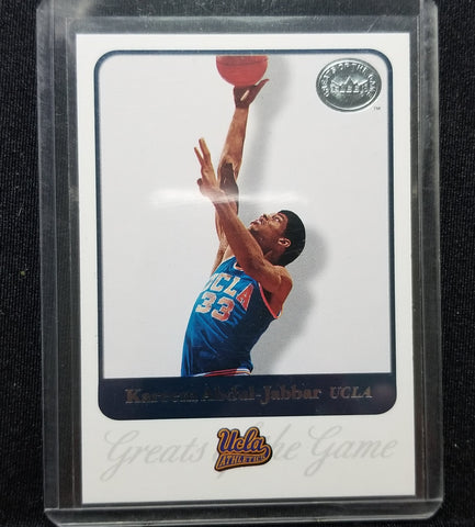 2001 FLEER SKYBOX - GREATS OF THE GAME - K. ADDUL-JABBAR - #44