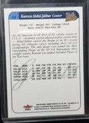 2001 FLEER SKYBOX - GREATS OF THE GAME - K. ADDUL-JABBAR -