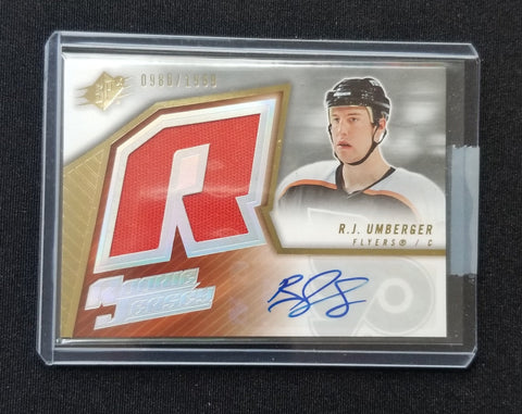 2005 UPPER DECK - ROOKIE JERSEY - R. UMBERGER - #237 - #'D/1999 - RELIC - AUTOGRAPH - RC