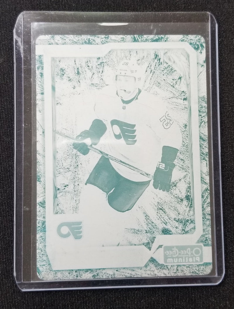 2018 UPPER DECK O-PEE-CHEE PLATINUM - PRINTING PLATE - J. RIEMSDYK -