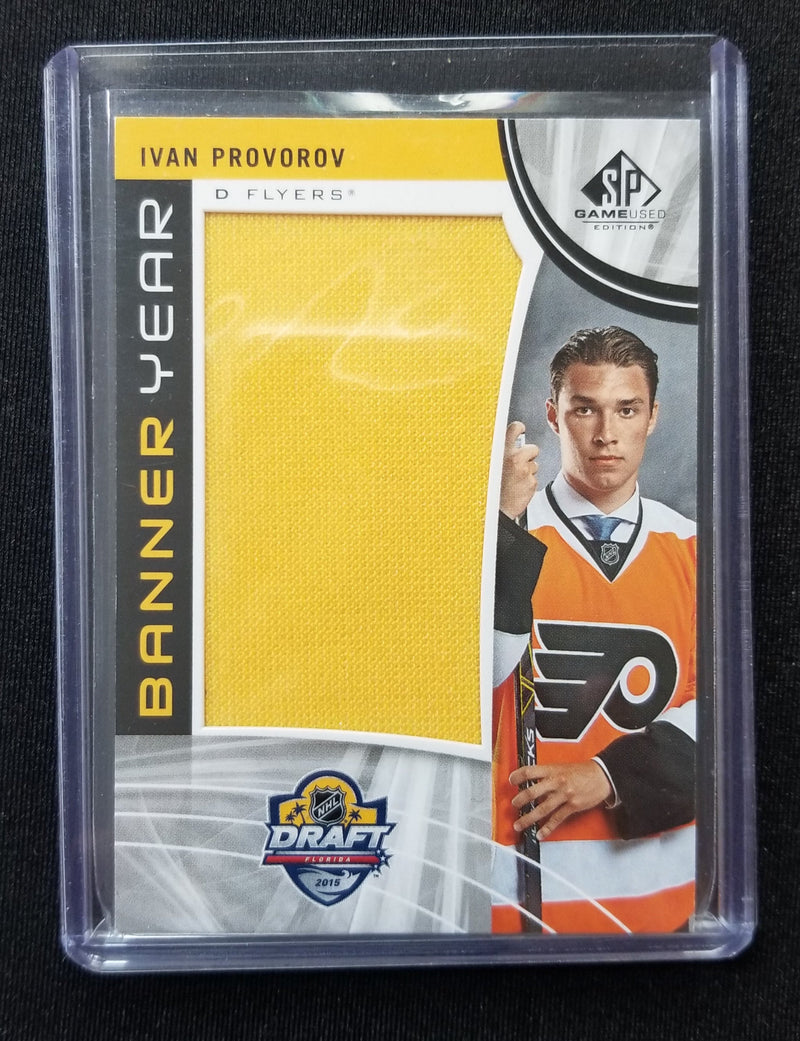 2019 UPPER DECK SP GAME USED - BANNER YEAR - I. PROVOROV -