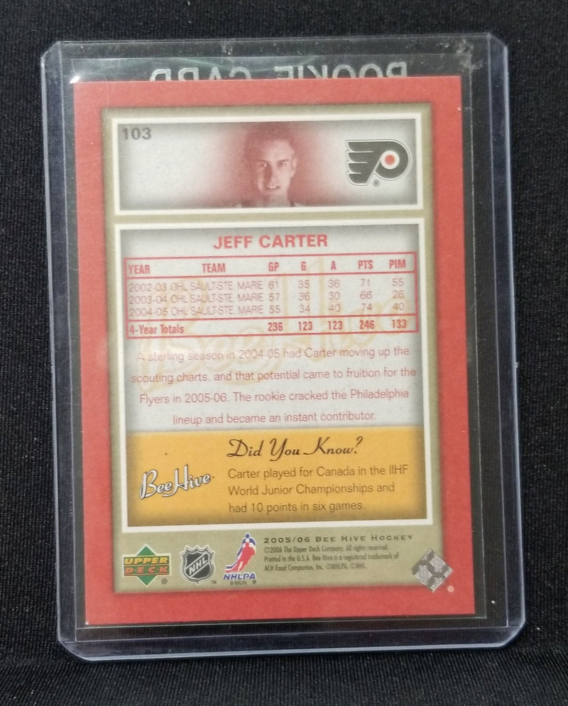 2005 UPPER DECK  BEE HIVE - J. CARTER -