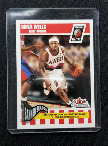 2002 FLEER - NBA PROPERTIES - B. WELLS - #266