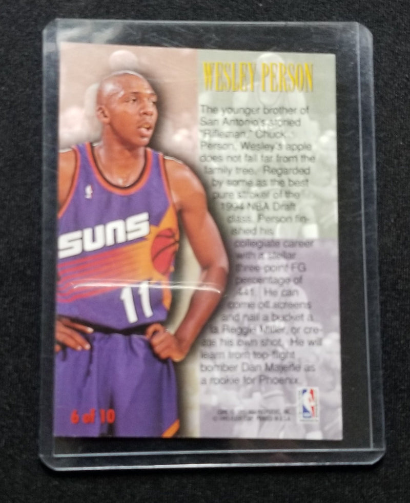 1995 FLEER - 1ST YEAR PHENOM - W. PERSON -