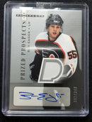 2005 FLEER - PRIZED PROSPECTS - B. EAGER - #256 - #'D/349 - RELIC - AUTOGRAPH