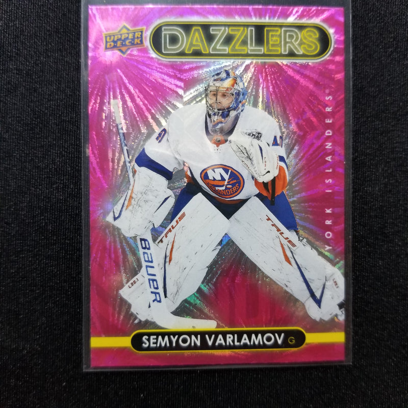 2021 UPPER DECK SERIES ONE - PINK - DAZZLERS - SELECT YOUR PLAYER