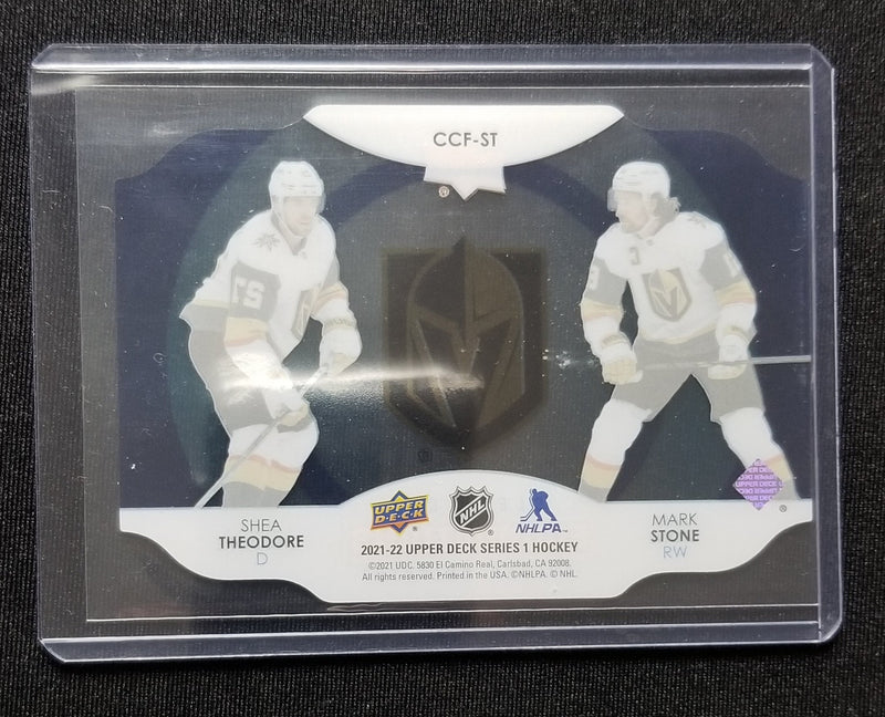 2021 UPPER DECK SERIES ONE - CLEAR CUT FOUNDATIONS - M. STONE / S. THEODORE -