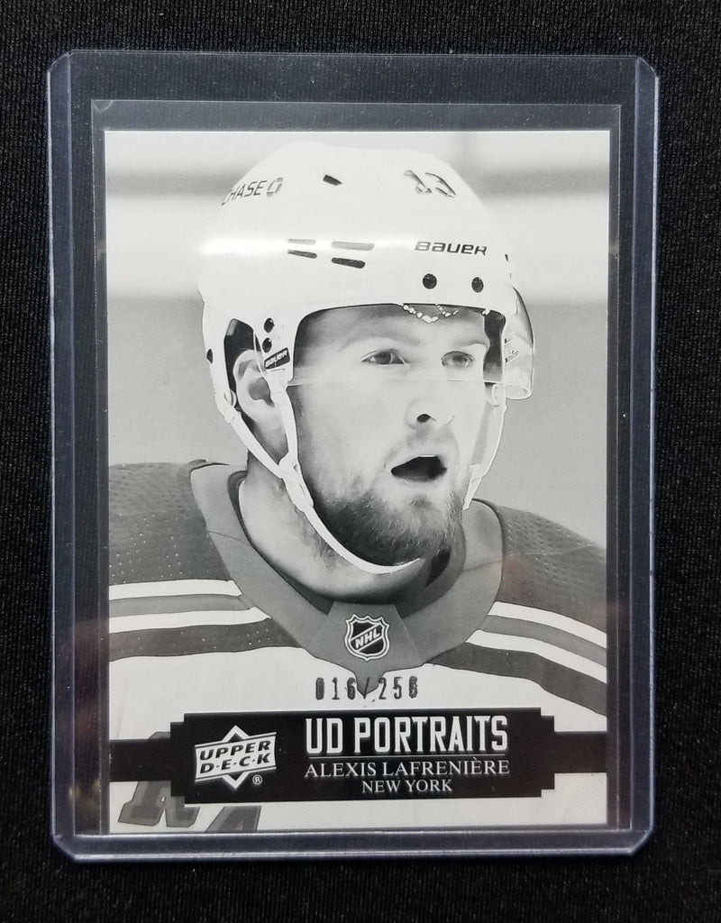 2021 UPPER DECK SERIES ONE - UD PORTRAITS - A. LAFRENIERE - #P-6 - #'D/250