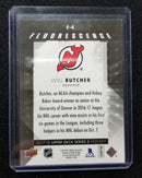 2017 UPPER DECK SERIES TWO - BLUE - FLOURESCENCE - W. BUTCHER - #F-4 - #'D/50