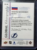 2017 UPPER DECK SP AUTHENTIC - GLOBAL CHIROGRAPHY - N. KUCHEROV -