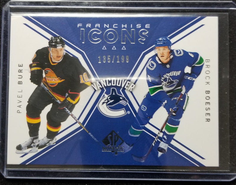 2018 UPPER DECK SP AUTHENTIC - FRANCHISE ICONS - SINGLES - SELECT YOURS BELOW