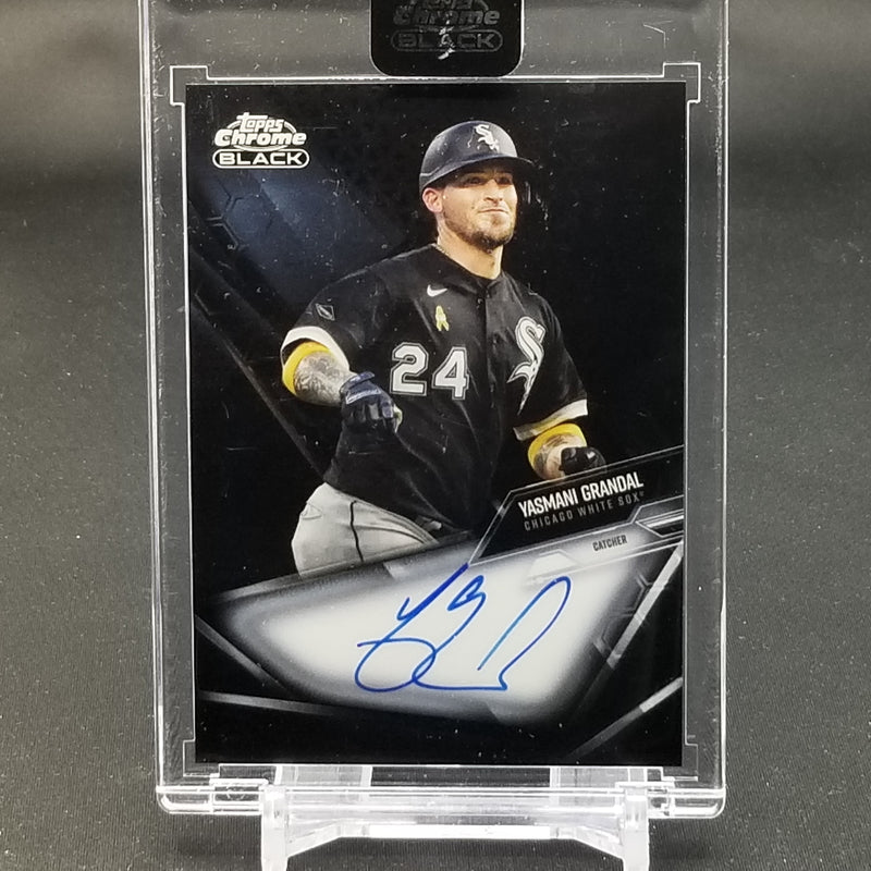 2021 TOPPS CHROME BLACK - Y. GRANDAL -