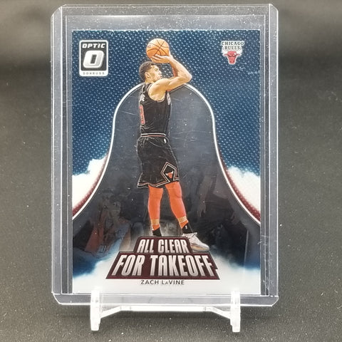 2017 PANINI DONRUSS OPTIC - ALL CLEAR FOR TAKEOFF - Z. LaVINE - #13