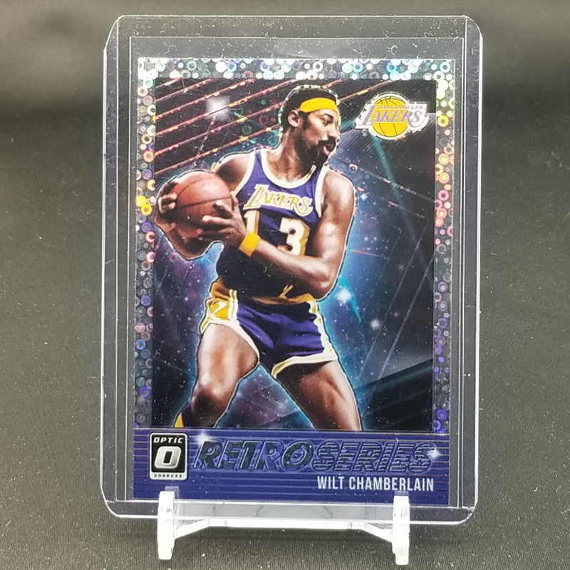 2018 PANINI DONRUSS OPTIC - SILVER DISCO PRIZM - RETRO SERIES - W. CHAMBERLAIN -