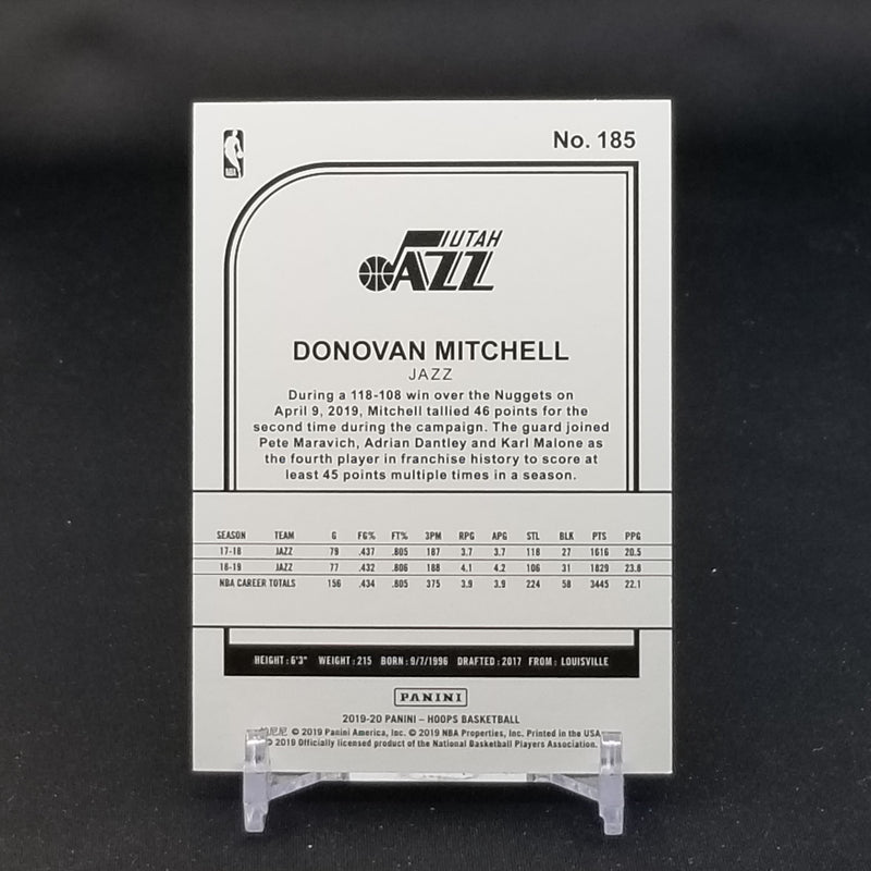 2019 PANINI HOOPS - FOIL - D. MITCHELL - #185 - #'D/199