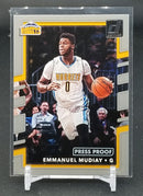 2017 PANINI DONRUSS - GREY - PRESS PROOF - E. MUDIAY - #40 - #'D/299