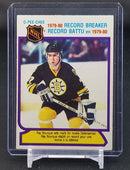 1980 O-PEE-CHEE - 1979 RECORD BREAKER - R. BOURQUE -