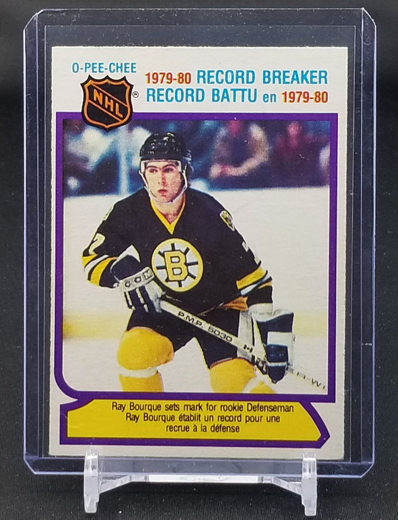 1980 O-PEE-CHEE - 1979 RECORD BREAKER - R. BOURQUE -