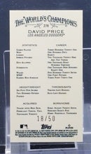 2021 TOPPS CHROME ALLEN & GINTER - GOLD - MINI - D. PRICE - #278 - #'D/50