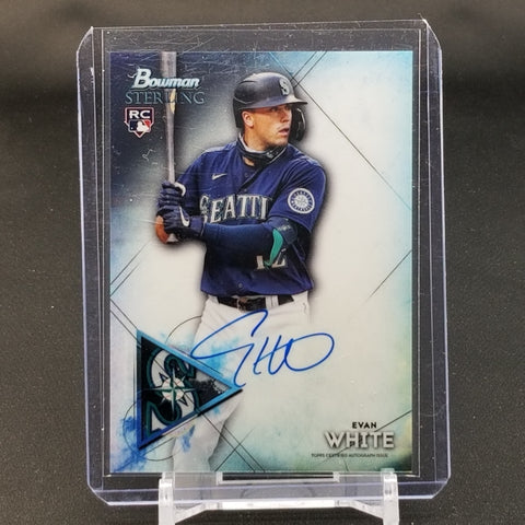 2021 TOPPS BOWMAN STERLING - E. WHITE - #BSRA-EW - AUTOGRAPH - RC