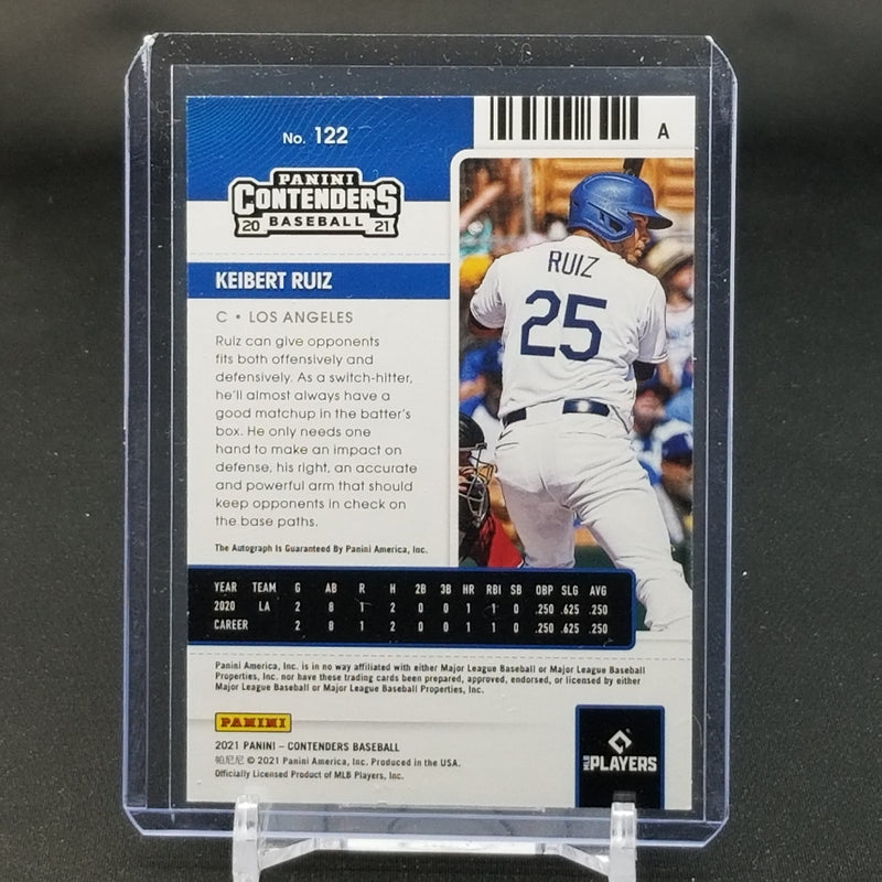 2021 PANINI CONTENDERS - ROOKIE TICKET - K. RUIZ -