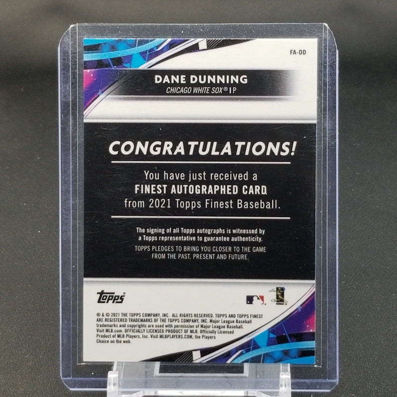 2021 TOPPS FINEST - D. DUNNINGS -