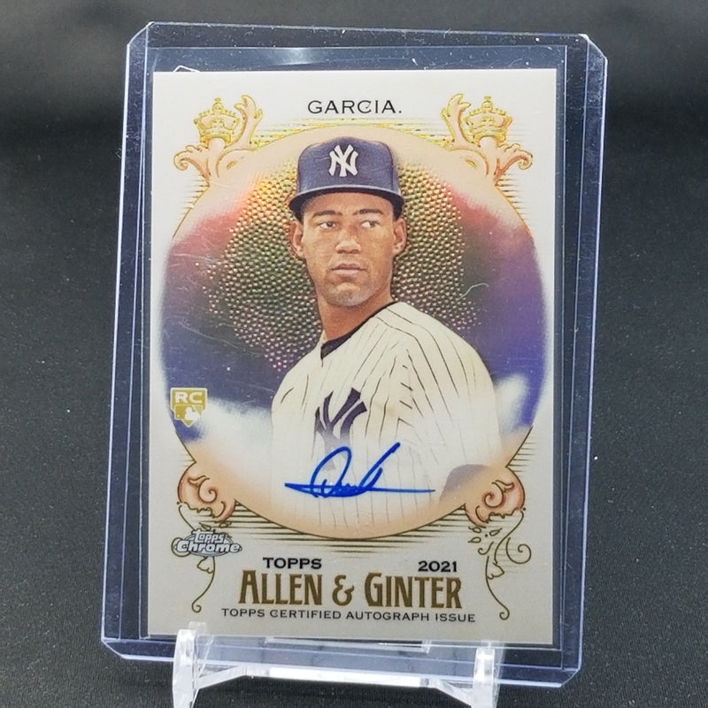 2021 TOPPS CHROME - ALLEN & GINTER - D. GARCIA -
