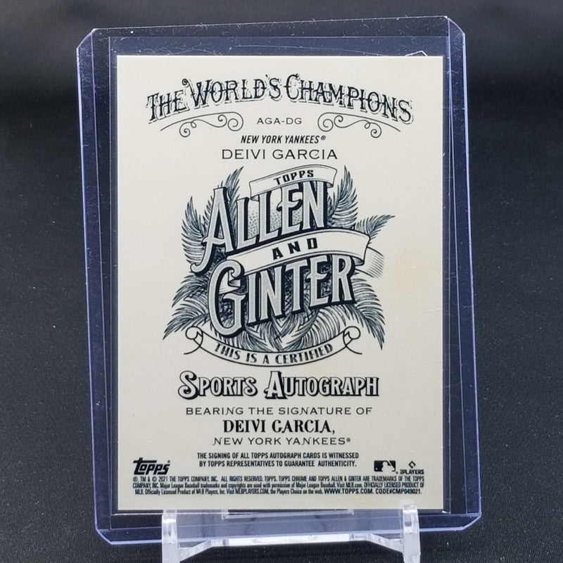 2021 TOPPS CHROME - ALLEN & GINTER - D. GARCIA -