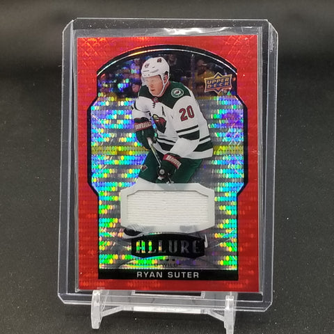 2020 UPPER DECK ALLURE - RED RAINBOW JERSEY - R. SUTER - #15 - RELIC