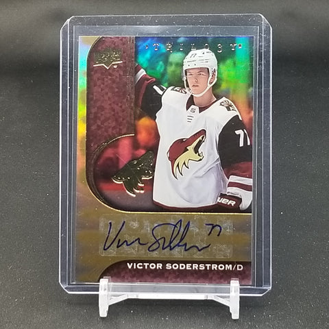 2020 UPPER DECK TRILOGY - ROOKIE RENDITIONS - V. SODERSTROM - #RR-28 - AUTOGRAPH - RC