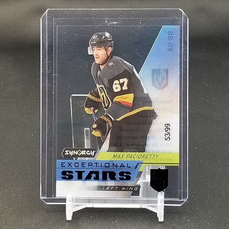 2020 UPPER DECK SYNERGY - EXCEPTIONAL SINGLES - SELECT YOUR PLAYER