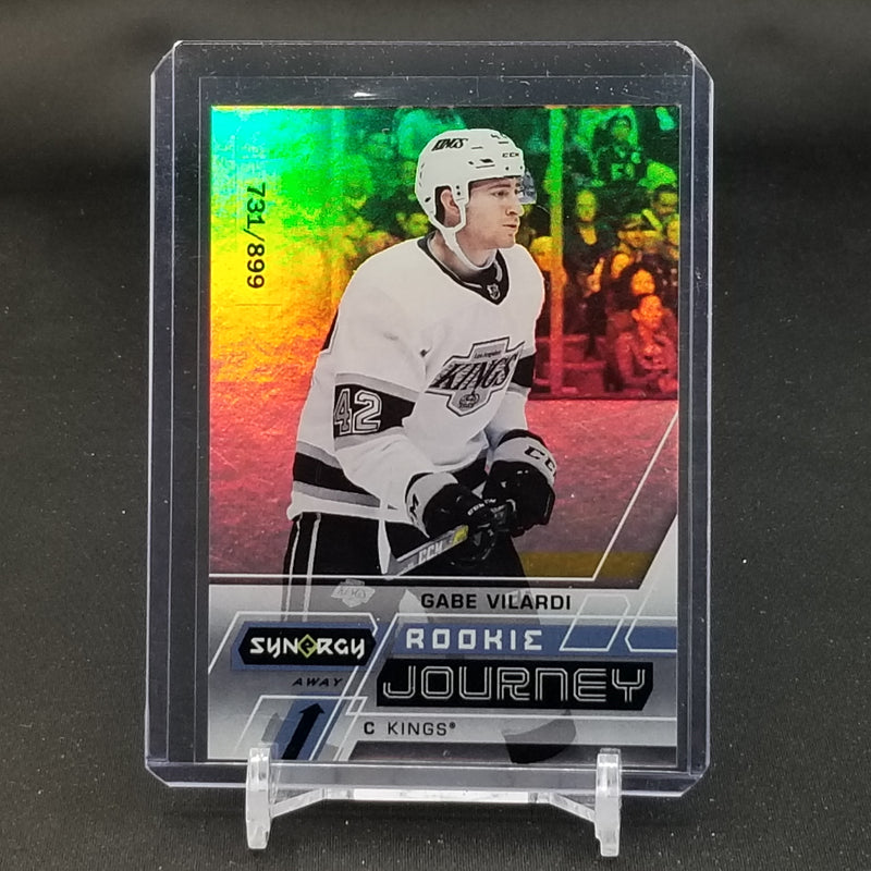2020 UPPER DECK SYNERGY - ROOKIE JOURNEY - G. VILARDI - #RJ-GV - #'D/899 - RC
