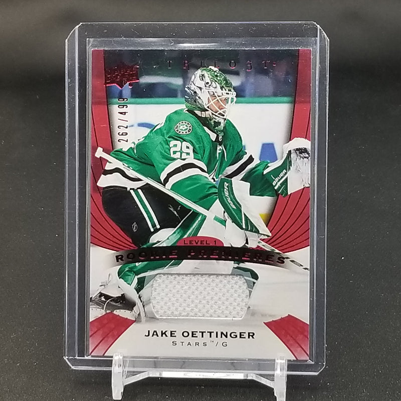 2020 UPPER DECK TRILOGY - ROOKIE PREMIERES - RED - JERSEY RELIC - SELECT YOUR PLAYER