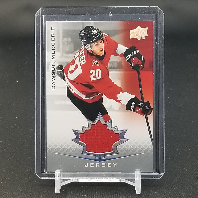 2021 UPPER DECK TEAM CANADA JUNIOR - JERSEY - SELECT YOUR PLAYER